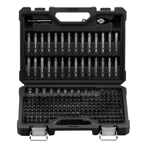 Vista 8 de Disston BLU-MOL Xtreme - Juego de brocas (115 piezas, 17 tamaños redondos y hexagonales) E0100504