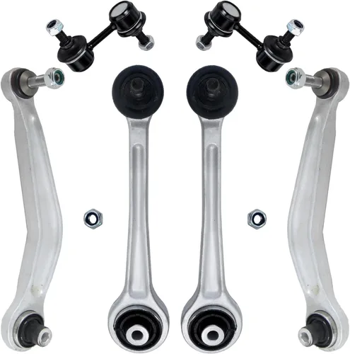 Vista 63 de Detroit Axle - Kit de extremo delantero RWD para Chrysler 300 Dodge Charge Challenger 2011-2019, 2 brazos de control inferiores traseros 2 rótulas