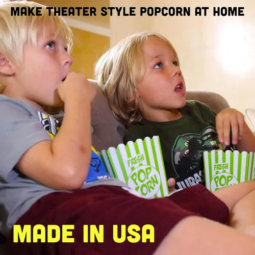 Vista 5 de Aceite de coco para palomitas de maíz Dutchman's Aceite con sabor a mantequilla, frasco de 30oz - Coloreado con beta caroteno natural, hace