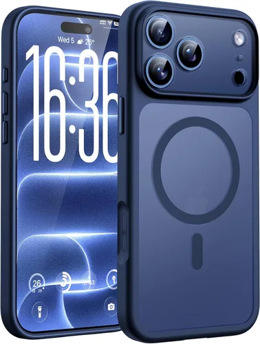Vista 21 de TOCOL - Funda magnética para iPhone 13, protección completa mejorada para la cámara, compatible con Magsafe, protección contra caídas, cubierta