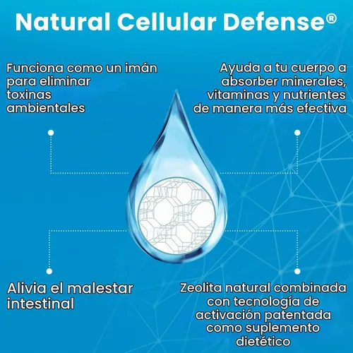 Vista 8 de Suplemento líquido natural de defensa celular (NCD), fórmula mineral y botánica avanzada, bienestar diario inmune y celular, gotas de fácil