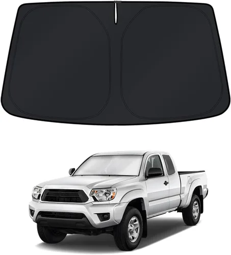 Vista 92 de KUST Parasol para parabrisas para BMW X1 F48 2016, 2017, 2018, 2019, 2020, 2021, 2022, accesorios de ajuste personalizado, parasol plegable