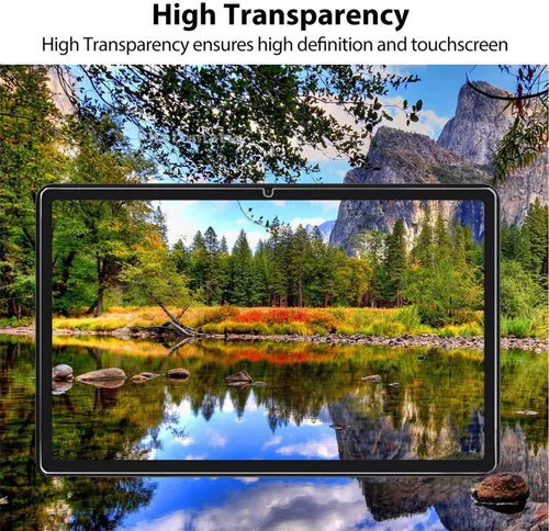 Vista 3 de Paquete de 2 protectores de pantalla de vidrio para tablet Pro Onn. de 11 pulgadas (2023, modelo: 100110027) – Película de vidrio templado de alta