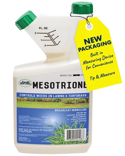 Vista 10 de Liquid Harvest Mesotrione - 8oz - Concentrado de mesotrione (comparado con Tenacity) - Mata malezas pre y post-emergente para césped y césped