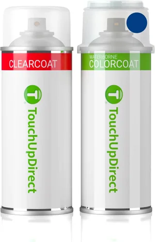 Vista 285 de TouchUpDirect QAK - Aerosol de pintura de retoque de color blanco sólido compatible con Nissan Exact Match - Kit esencial