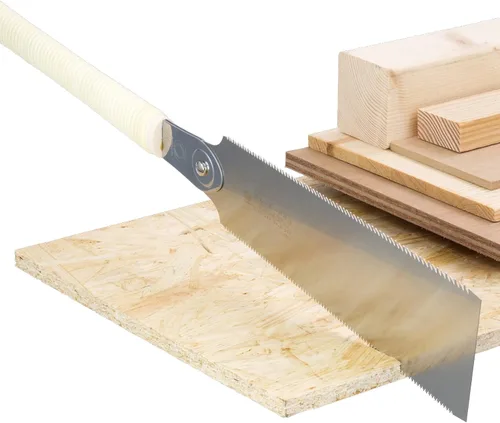 Vista 5 de Gyokucho Razorsaw 9-1/2" doble borde (Ryoba) para maderas duras