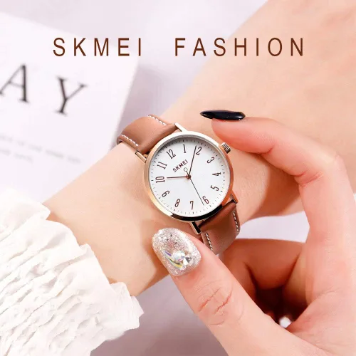 Vista 4 de SKMEI Reloj impermeable para mujer reloj de pulsera para mujer vestido casual de cuarzo analógico para mujer