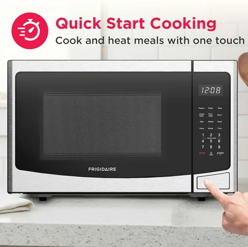 Vista 4 de FRIGIDAIRE Horno de microondas, tecnología inversor, multifunción, programable, 1.1 pies cúbicos 1000 vatios