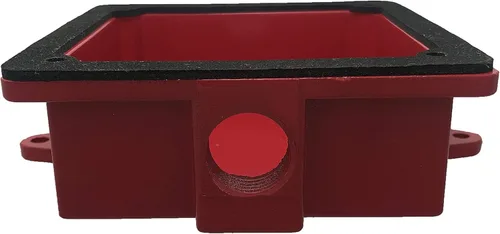 Vista 3 de Caja trasera de campana de alarma contra incendios, (solo caja trasera)