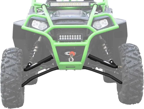 SuperATV - Brazos negros de 1.5 pulgadas para Polaris RZR XP 900/2012-2014 RZR XP 4 900 2011-2014 | Compatible con neumáticos de hasta 30 pulgadas |