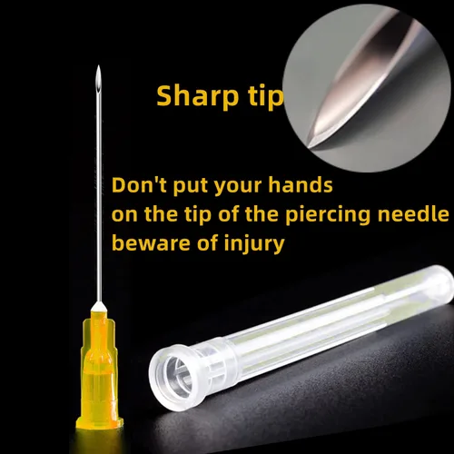 Vista 3 de 20Ga 1 1/2 pulgadas/38mm Suministros de laboratorio estériles, paquete de 100