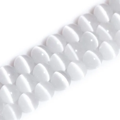 Vista 70 de GEM-Inside Cuentas sueltas de gemas de ojo de tigre azul lapislázuli de 8mm (0.31 pulgadas) color teñido redondas de cristal energético