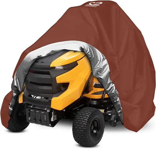 Vista 10 de Funda para cortacésped para montar, resistente e impermeable, de poliéster, Oxford, para tractor, resistente a los rayos UV, al polvo y al agua