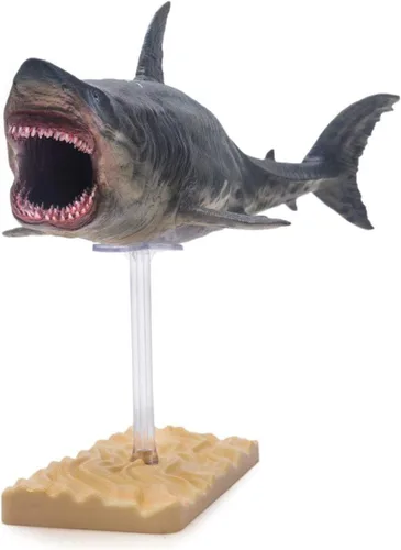 Figura de PVC con diseño de tiburón Megalodon