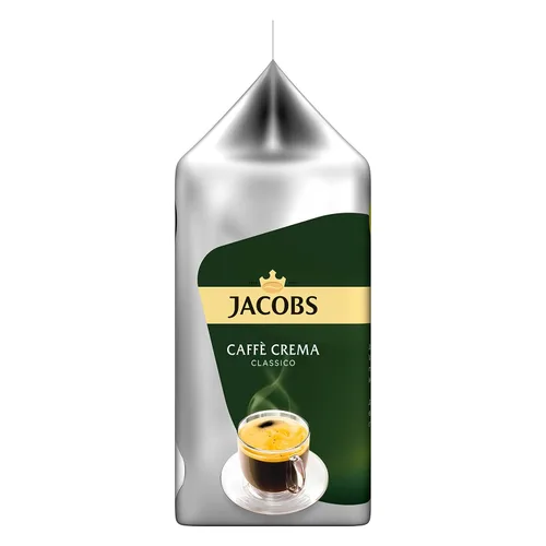 Vista 9 de Tassimo Jacobs Caffè Crema Classico, Café con crema fina, paquete de 5, 5 x 16 T-Discs