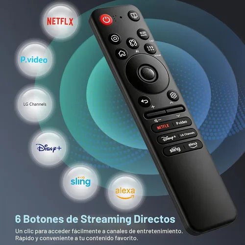 Vista 4 de Universal for LG Smart TV Remote,Replacement Magic Remote Control AN-MR25GA