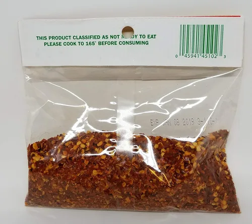 Vista 2 de Loma Vista Pequin Crush Nuevo México Chile Polvo y Semillas, 2 onzas