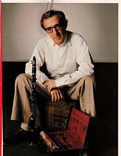 Woody Allen original clipping magazine photo 3pg 8x10 #Q8590