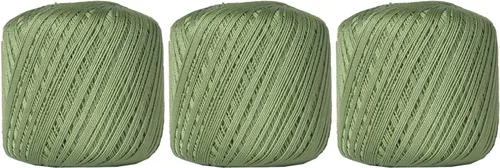 Vista 21 de Hilo de croché Threadart, 100 % algodón, talla 10