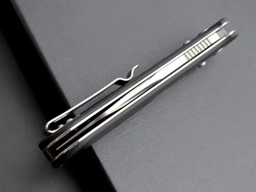 Vista 7 de Eafengrow EF963 Cuchillo plegable D2 Hoja de acero G10 Mango EDC Herramientas Cuchillos para trabajar al aire libre Camping (negro)