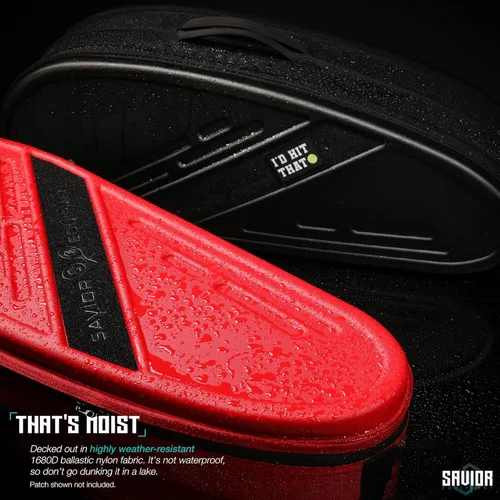 Vista 3 de Savior Equipment Pro Touring - Bolsa de tenis táctica de 30 pulgadas, funda de pistola doble de 30 pulgadas, almacenamiento de carcasa de EVA