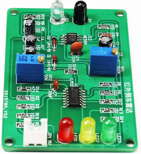 Vista 5 de Gikfun SMD Infrarrojo Inversión Radar Práctica Soldadura Kit Soldadura Junta de Entrenamiento para Arduino DIY EK1950