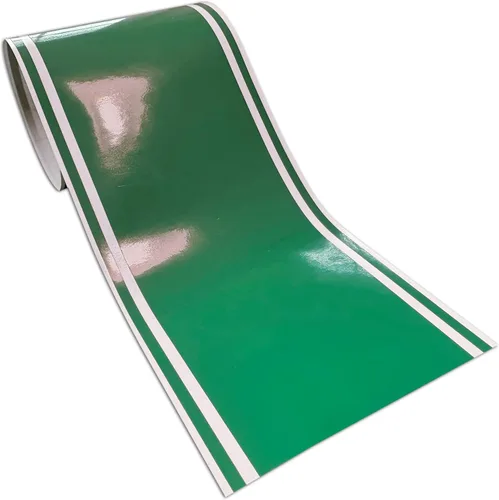 Vista 6 de 6 x 182,8 cm Cinta adhesiva de vinilo con rayas de carreras, calcomanía adhesiva para coche, remolque, barco 651 (Blanco)