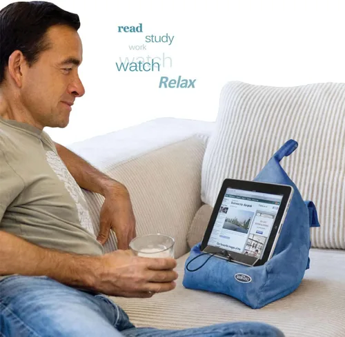 Vista 5 de The Book Seat - Púrpura Aubergine - La forma más cómoda de leer, ¡con las manos libres!