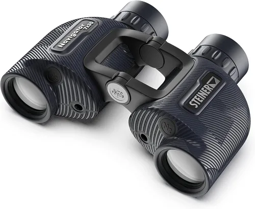 Vista 2 de Steiner Binoculares marinos 7x30 Navigator con diseño de puente abierto y Auto-Focus Sports, con brújula