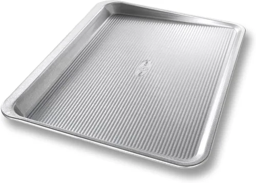 USA Pan Bakeware Sartén de Acero Aluminizado para Galletas con Cavidades, Grande