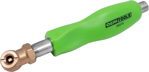 Vista 7 de OEMTOOLS 24413 Boquilla de Aire de Doble Pie, Boquilla de Aire con Bloqueo de Inclinación para Inflado Seguro, Mango de Boquilla para Neumático