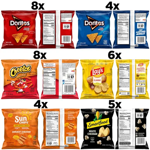 Vista 4 de Frito-Lay Classic Mix - Paquete variado (35 unidades)