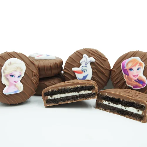 Vista 144 de Galletas Oreo bañadas en chocolate oscuro y con leche, de Philadelphia Candies