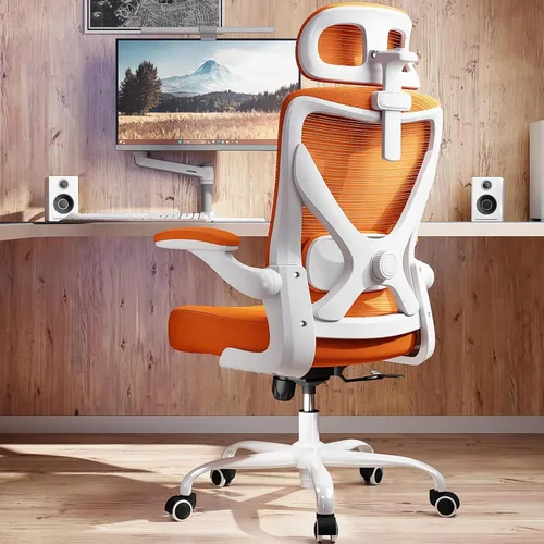 Vista 18 de Ergalithic Silla de oficina ergonómica – Silla de escritorio para computadora en forma de X cómoda, silla de juegos, silla de oficina con soporte