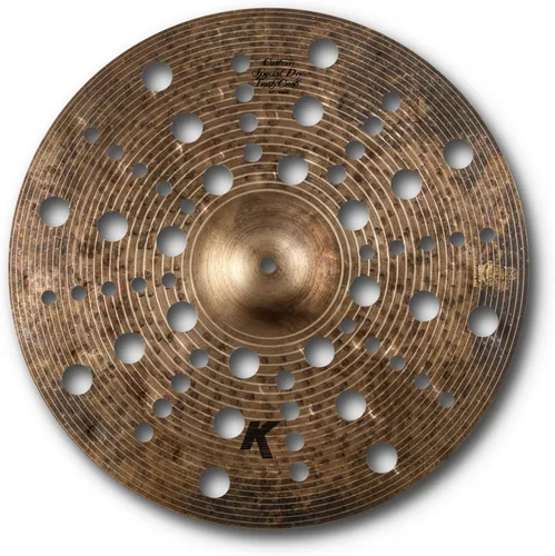Zildjian K1418 17 "K Custom Special Dry Trash Crash Cast Platillo