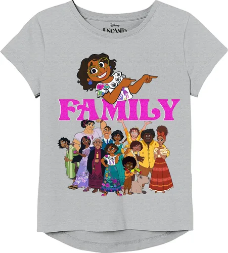 Disney Camiseta Big Encanto Family Madrigal & House para niña