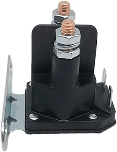 Vista 4 de Solenoide de arranque para tractor de cortacésped compatible con Cub Cadet John Deere MTD Reemplazar AM138068 725-04439