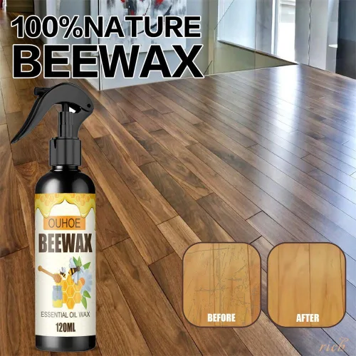 Vista 7 de Spray de cera de abeja micromolecularizada natural, cera de abeja molecularizada, cera de abejas para muebles, esmalte y limpiador de cera