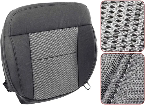 Vista 3 de NLQR Funda de repuesto para asiento inferior del lado del conductor compatible con Ford F150 2004 2005 2006 2007 2008