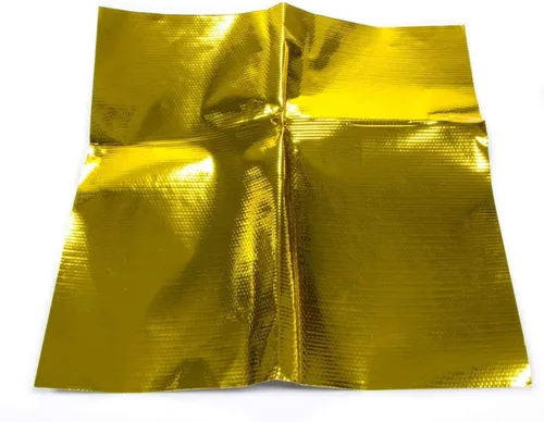 Vista 9 de Design Engineering 10397, Inc. Reflect-A-Gold - Cinta/Envoltura Aislante Reflectante con Respaldo Adhesivo de Alta Temperatura de 2" x 30 pies.