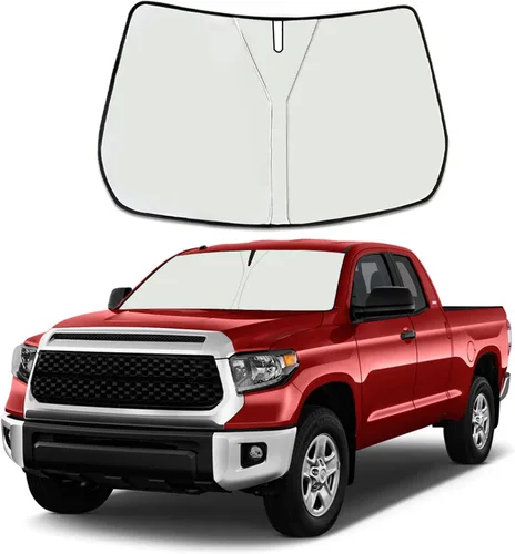 Vista 21 de Parasol para parabrisas mejorado para Chevrolet Camaro 2016-2024, visera plegable para parabrisas que bloquea los rayos UV