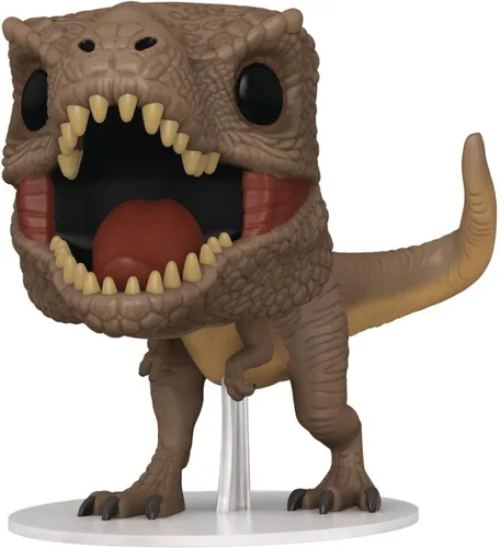 Vista 7 de POP Películas: Jurassic World Dominion - Tyrannosaurus Rex [T-Rex] Funko Figura de vinilo (con funda protectora de caja compatible), multicolor