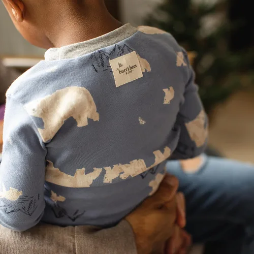 Vista 104 de Burt's Bees Baby - Pijama de una pieza para bebé, mameluco para dormir y jugar, algodón 100% orgánico, cremallera frontal