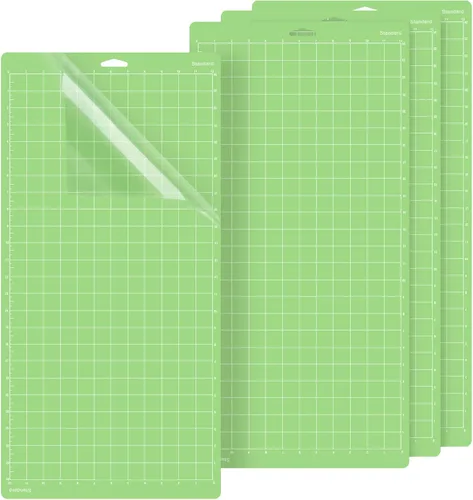 Vista 3 de Gwybkq Paquete de 12 alfombrillas de corte, compatibles con Cricut Maker 3/Maker/Explore 3/Air 2/Air/One, paquete de 12 – 8 tapetes de 12 x 12