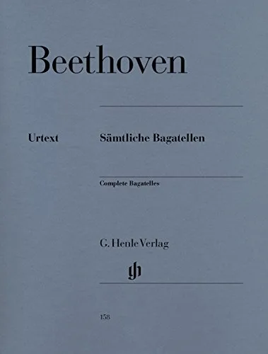 Vista 2 de Beethoven Complete Bagatelles Multilingual Edition Piano Solo Sheet Music Collection Authentic Transcriptions of Classical Works Advanced Piano