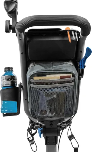 Vista 5 de Flip n' Go Pro - Carrito de golf - Carrito de golf - 4 ruedas - Ruedas delanteras giratorias - Freno de mano - Ligero