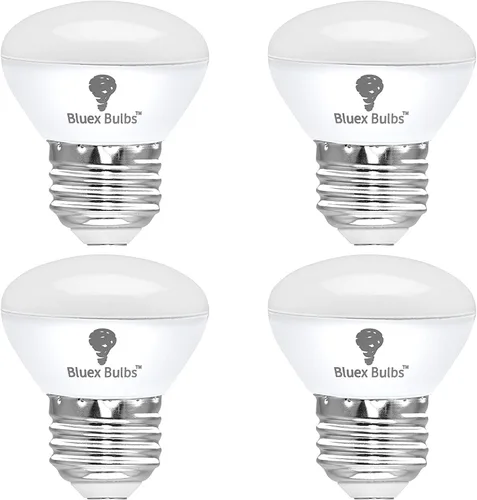 Vista 5 de Paquete de 4 bombillas LED R14 de 4W base E26 mini reflector bombilla de luz de inundación regulable 2700K blanco cálido - equivalente a 40W - mini