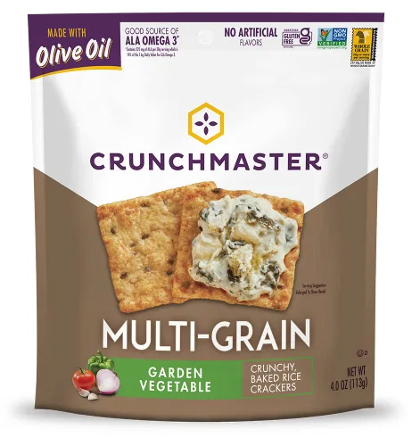 Vista 11 de Crunchmaster Galletas multicereal Cheddar blanco envejecido, sin gluten, 4 onzas (paquete de 12)