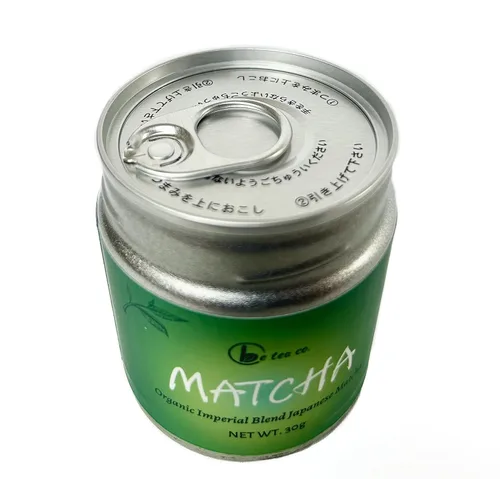 Vista 5 de Be Tea Co Mezcla Imperial Orgánica Matcha Japonesa 1.06 oz Primera cosecha de Uji y Kagoshima