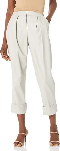 Trina Turk Pantalones cortos de cuero vegano para mujer